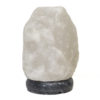 2-3kg White Himalayan Salt Lamp - Marble Base (12V - 12W) 1 2-3kg White Himalayan Salt Lamp – Marble Base (12V – 12W)