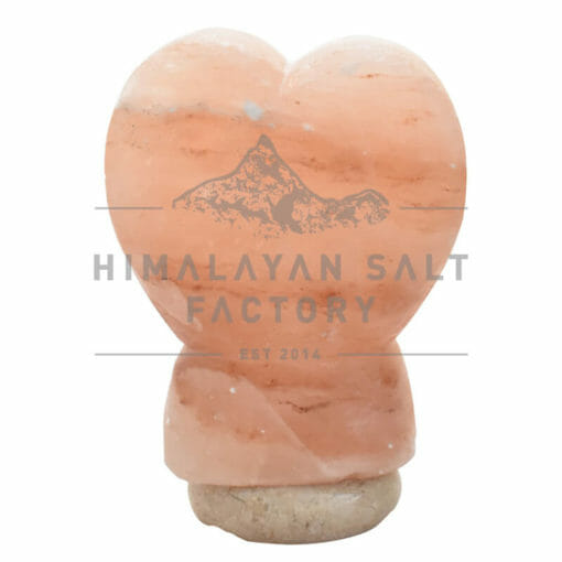 Crafted Himalayan Heart Salt Lamp
