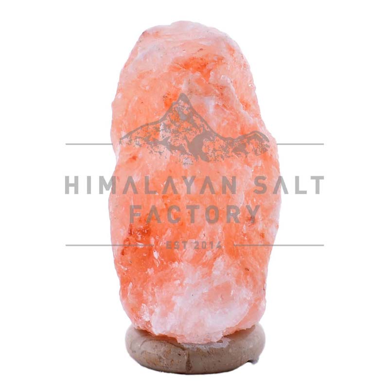 7-9kg Natural Shaped Himalayan Salt Lamp Marble Base | Himalayan Salt Factory
