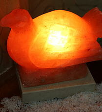 Dove Wings Down Salt Lamp 4 Crafted Himalayan Dove Wings Down Salt Lamp