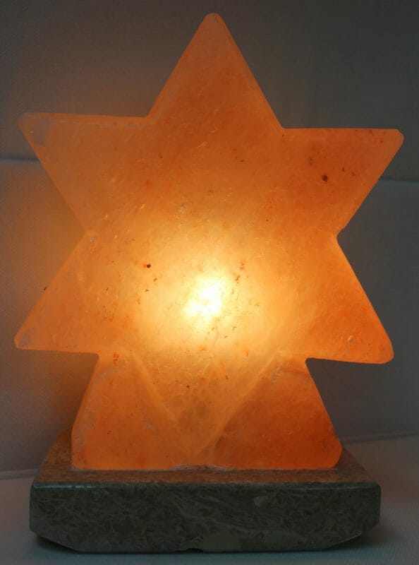 Star Salt Lamp 4 Crafted Himalayan Star Salt Lamp