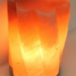Swirl Salt Lamp 6 Crafted Himalayan Swirl Salt Lamp