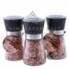 Himalayan Salt, Chilli and Pepper Pack (Glass Grinders)