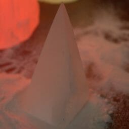 Selenite Pyramid 10cm