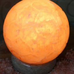 Soccer Ball Salt Lamp 7 Crafted Himalayan Soccer Ball Salt Lamp