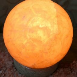 Soccer Ball Salt Lamp 6 Crafted Himalayan Soccer Ball Salt Lamp