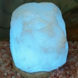 USB Colour Change Natural Shaped White Salt Lamp 9 Himalayan USB Color Change Natural Shaped White Salt Lamp
