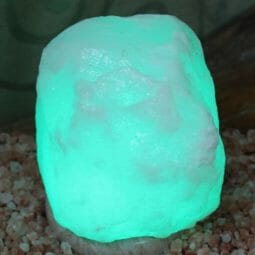 USB Colour Change Natural Shaped White Salt Lamp 10 Himalayan USB Color Change Natural Shaped White Salt Lamp
