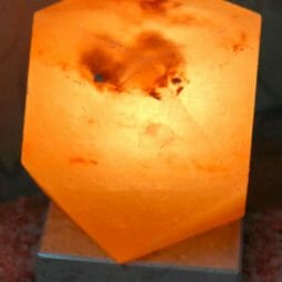 Octagon Salt Lamp 7 Crafted Himalayan Octagon Salt Lamp
