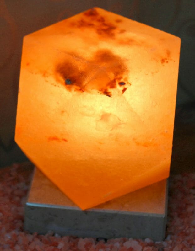 Octagon Salt Lamp 5 Crafted Himalayan Octagon Salt Lamp