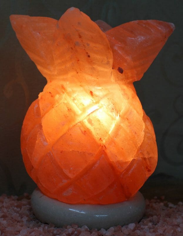 Pineapple Salt Lamp 4 Crafted Himalayan Pineapple Salt Lamp