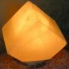 White Pentagon Salt Lamp 1 Himalayan White Pentagon Salt Lamp