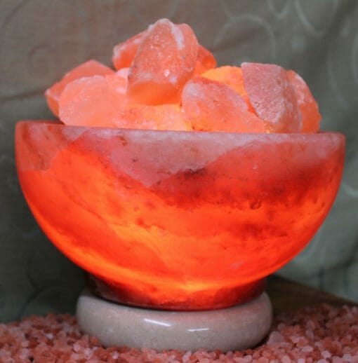 Fire Bowl Himalayan Salt Lamp (Medium)