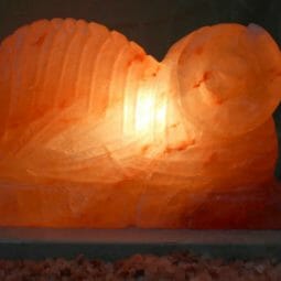 Crafted Himalayan Ram Salt Lamp