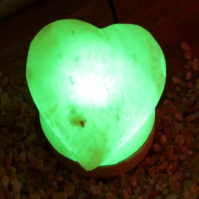 USB Heart Salt Lamp 6 USB Heart Salt Lamp - Image 2