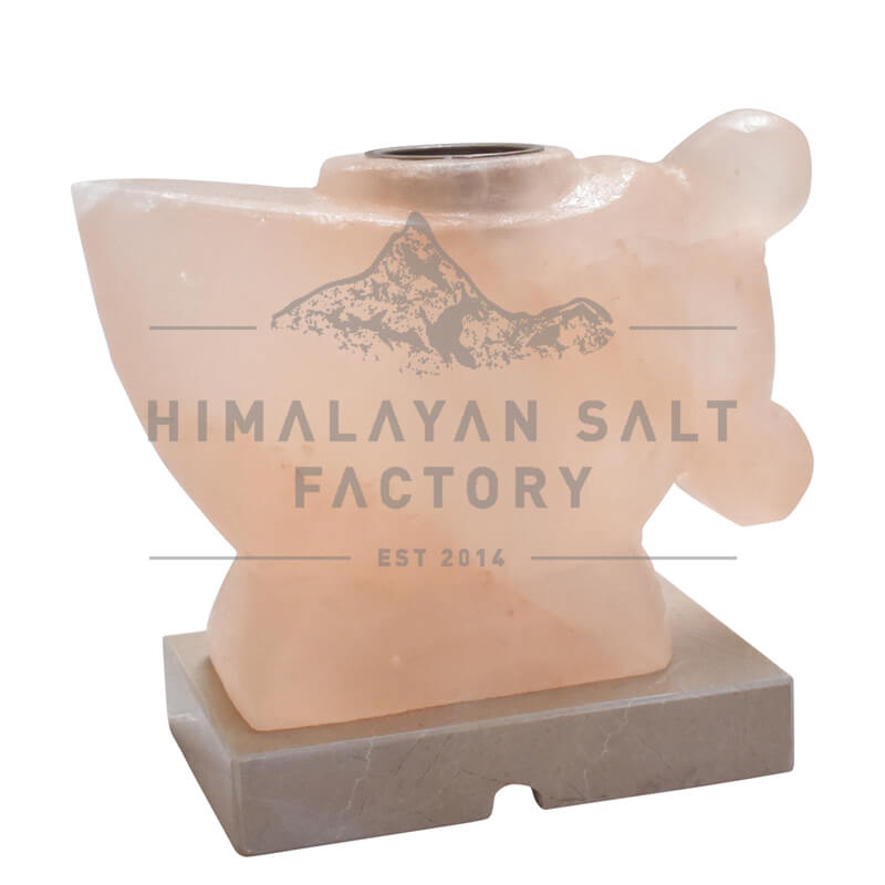 Aladdin Oil Salt Lamp (12V - 12W) 3 Crafted Himalayan Aladdin Oil Salt Lamp