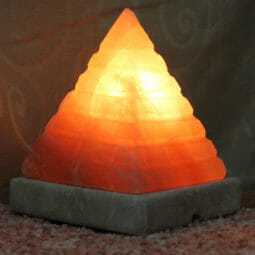 Pyramid Brick Salt Lamp 6 Crafted Himalayan Pyramid Brick Salt Lamp