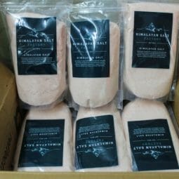 12x 1kg Pre Packed Fine Salt 14