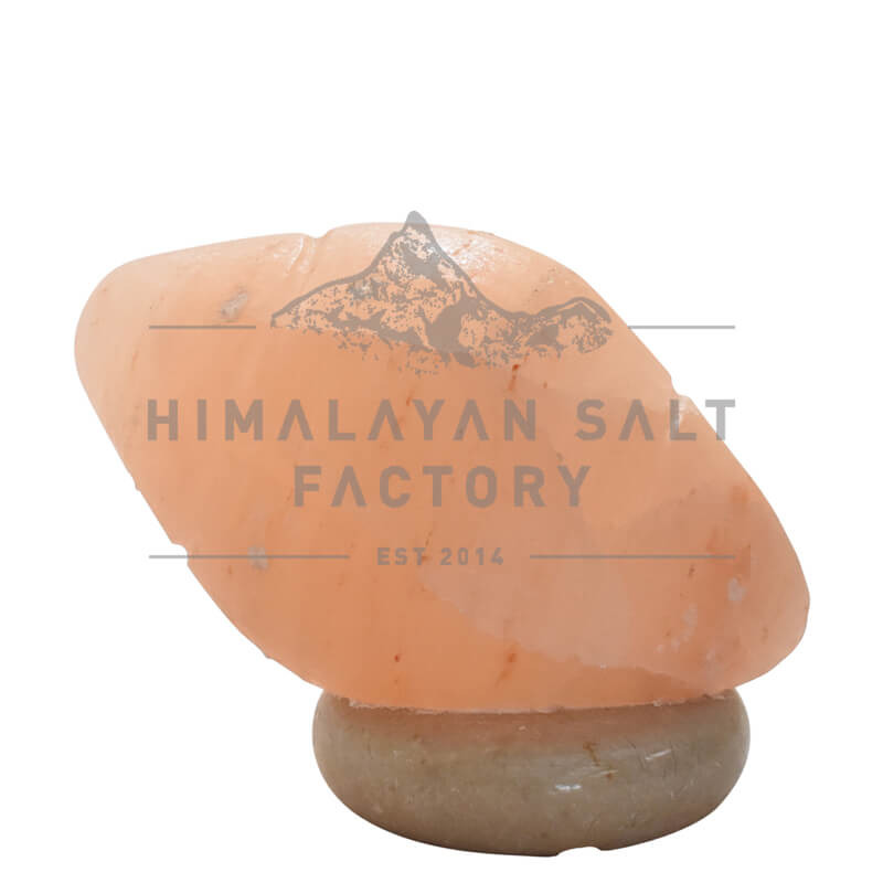Football Salt Lamp (12V - 12W) 3 Crafted Himalayan Football Salt Lamp