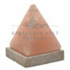 Crafted Himalayan Pyramid Salt Lamp