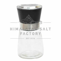 Empty Refillable Glass Grinder | Himalayan Salt Factory