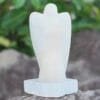 Selenite Angel Lamp