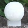 Selenite Sphere Lamp