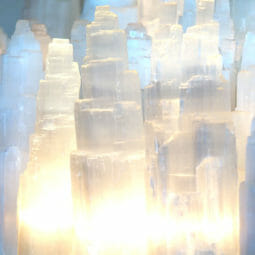 Selenite Tower Lamp 30cm (Bulk 10 Pack)