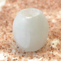 Tube Selenite Tealight Candle Holder