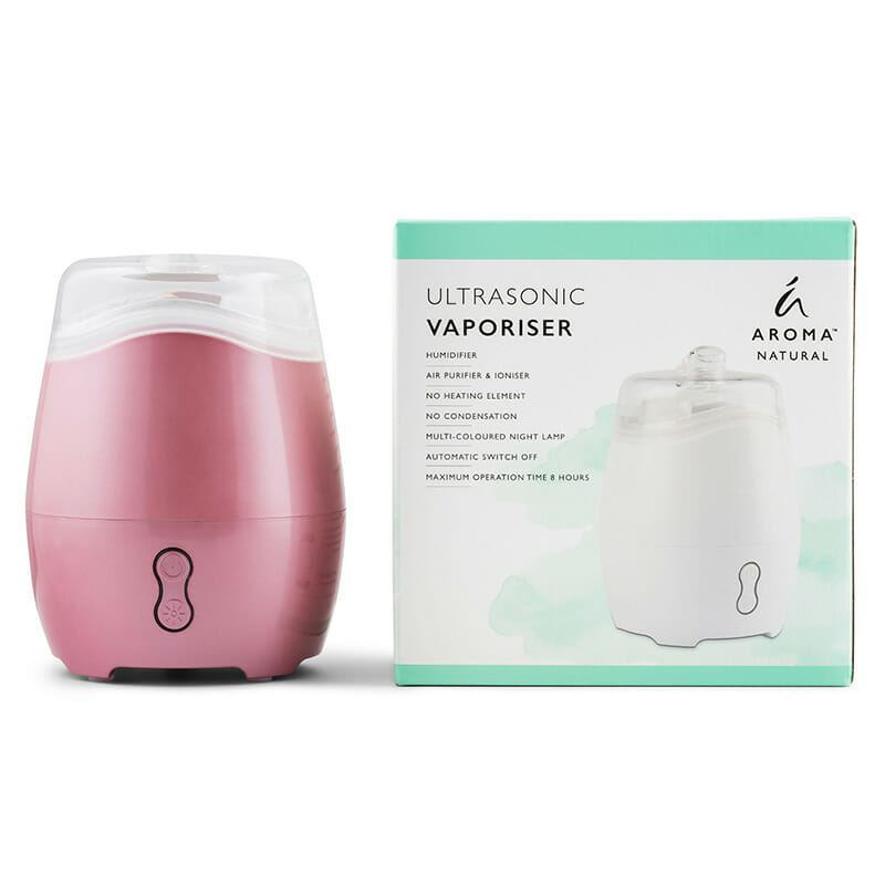 Aroma Natural Vaporiser - Pink 3 Aroma Natural Vaporiser - Pink