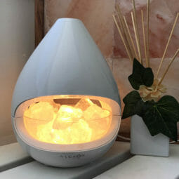 Kiyoshi Ultrasonic Himalayan Crystalline Salt Lamp Diffuser