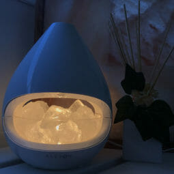 Kiyoshi Ultrasonic Himalayan Crystalline Salt Lamp Diffuser