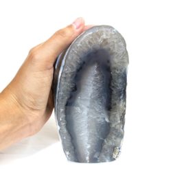 0.83kg Agate Crystal Lamp [CRY212] | Himalayan Salt Factory