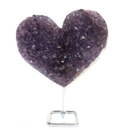 1.45kg Natural Amethyst Geode Heart [AME23]