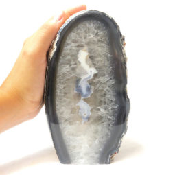 1.58kg Agate Crystal Lamp [CRY214] | Himalayan Salt Factory