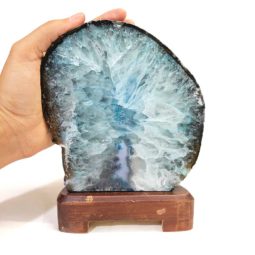 2.27kg Agate Crystal Lamp [CRY244] | Himalayan Salt Factory