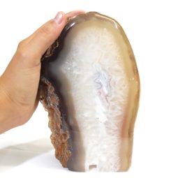 1.74kg Agate Crystal Lamp [CRY213] | Himalayan Salt Factory