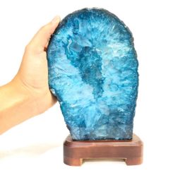 1.79kg Agate Crystal Lamp [CRY243] | Himalayan Salt Factory