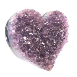 1.85kg Natural Amethyst Geode Heart [AME24]