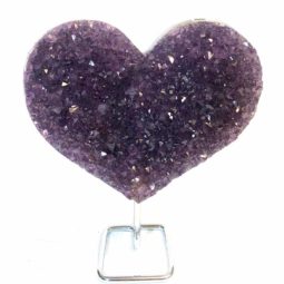 1.85kg Natural Amethyst Geode Heart [AME24]