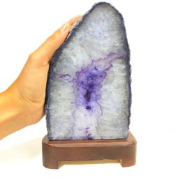 2.69kg Agate Crystal Lamp [CRY246] | Himalayan Salt Factory