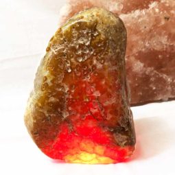 3.75kg Agate Crystal Lamp [CRY405] | Himalayan Salt Factory