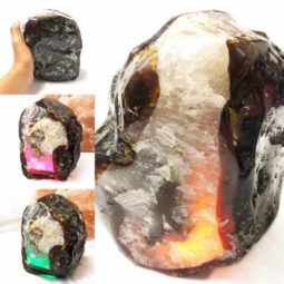 4.30kg Agate Crystal Lamp [CRY402] Himalayan Salt Factory