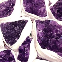 A Grade Amethyst Tray 1