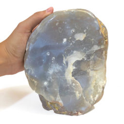 Agate Crystal Lamp [CRY295] | Himalayan Salt Factory