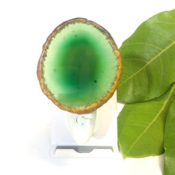 Agate Slice Night Light - Green 11 Agate Slice Night Light - Green