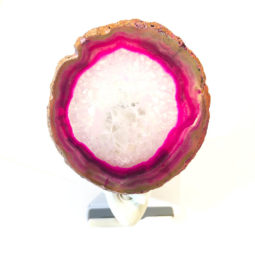 Agate Slice Night Light – Pink 15 Agate Slice Night Light – Pink