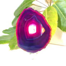 Agate Slice Night Light – Purple 13 Agate Slice Night Light – Purple