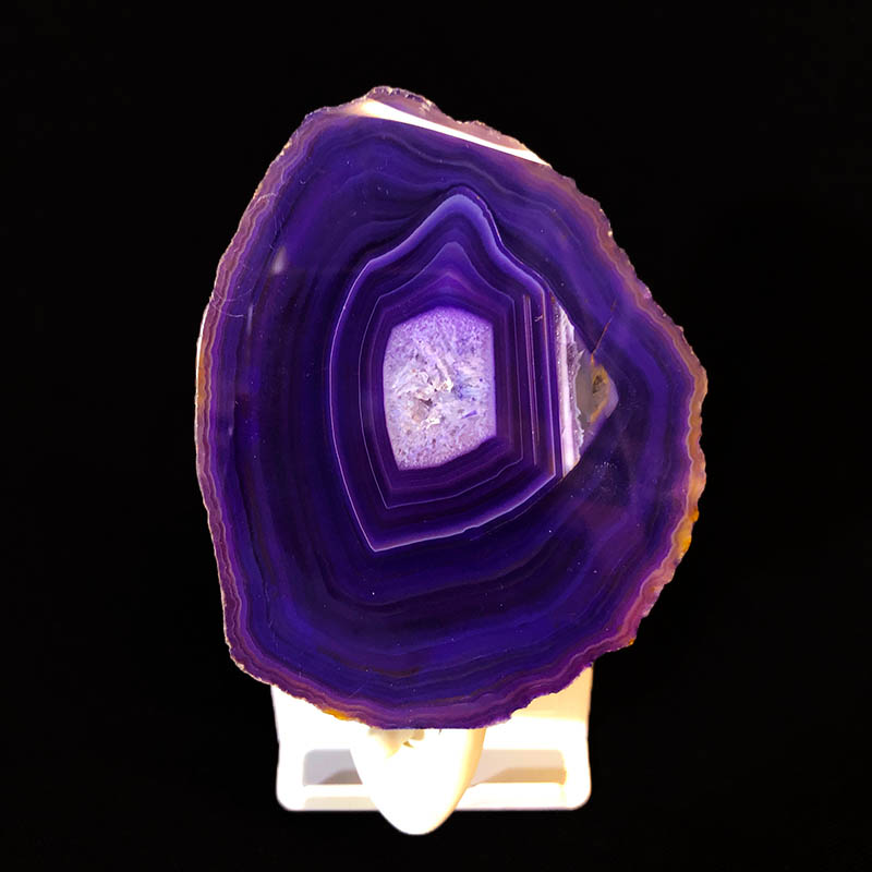 Agate Slice Night Light – Purple 6 Agate Slice Night Light – Purple