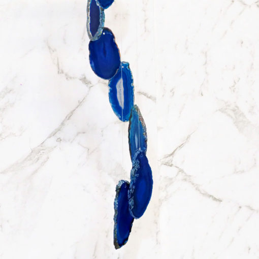 Agate Wind Chime- Blue - Small